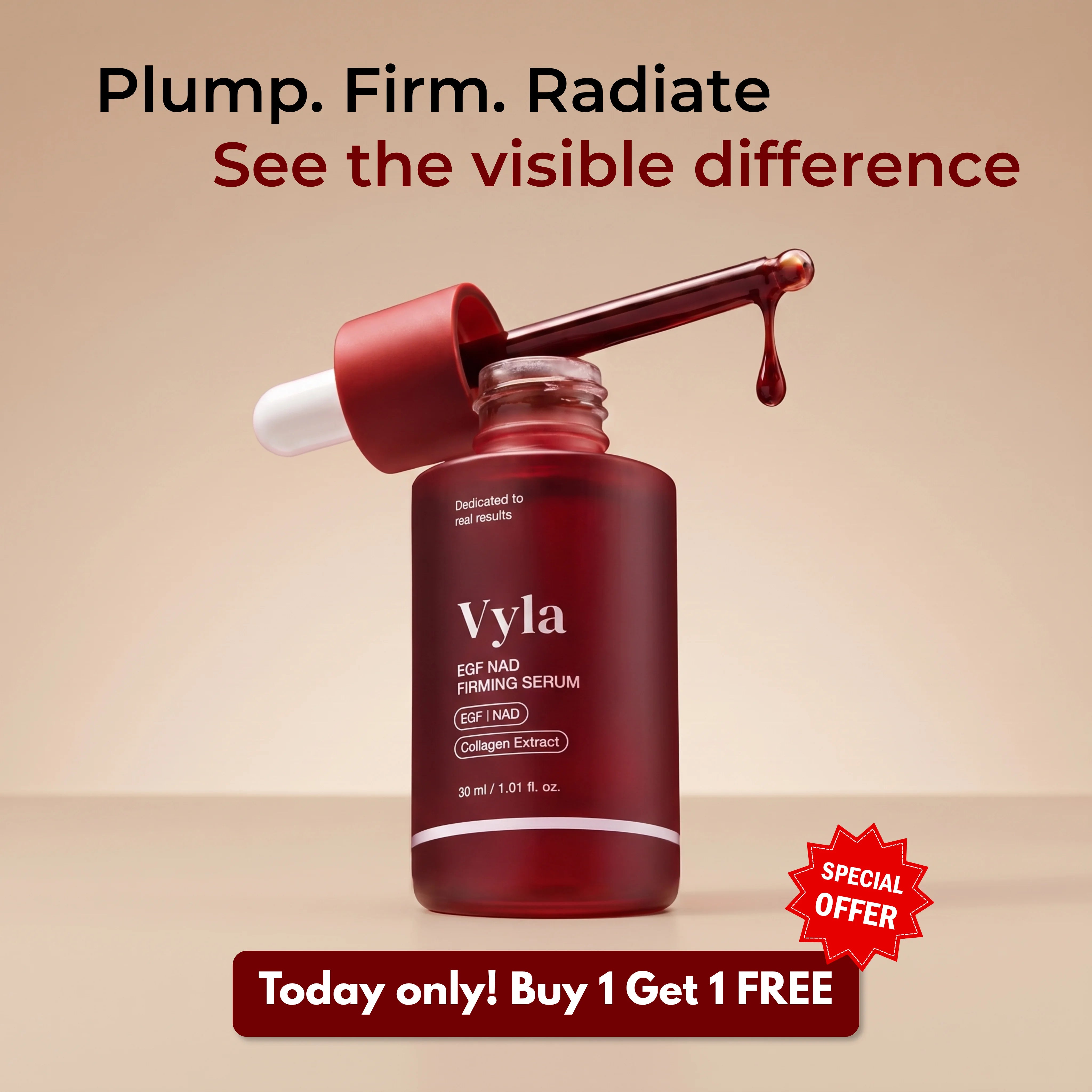 Vyla EGF NAD+ Firming Serum