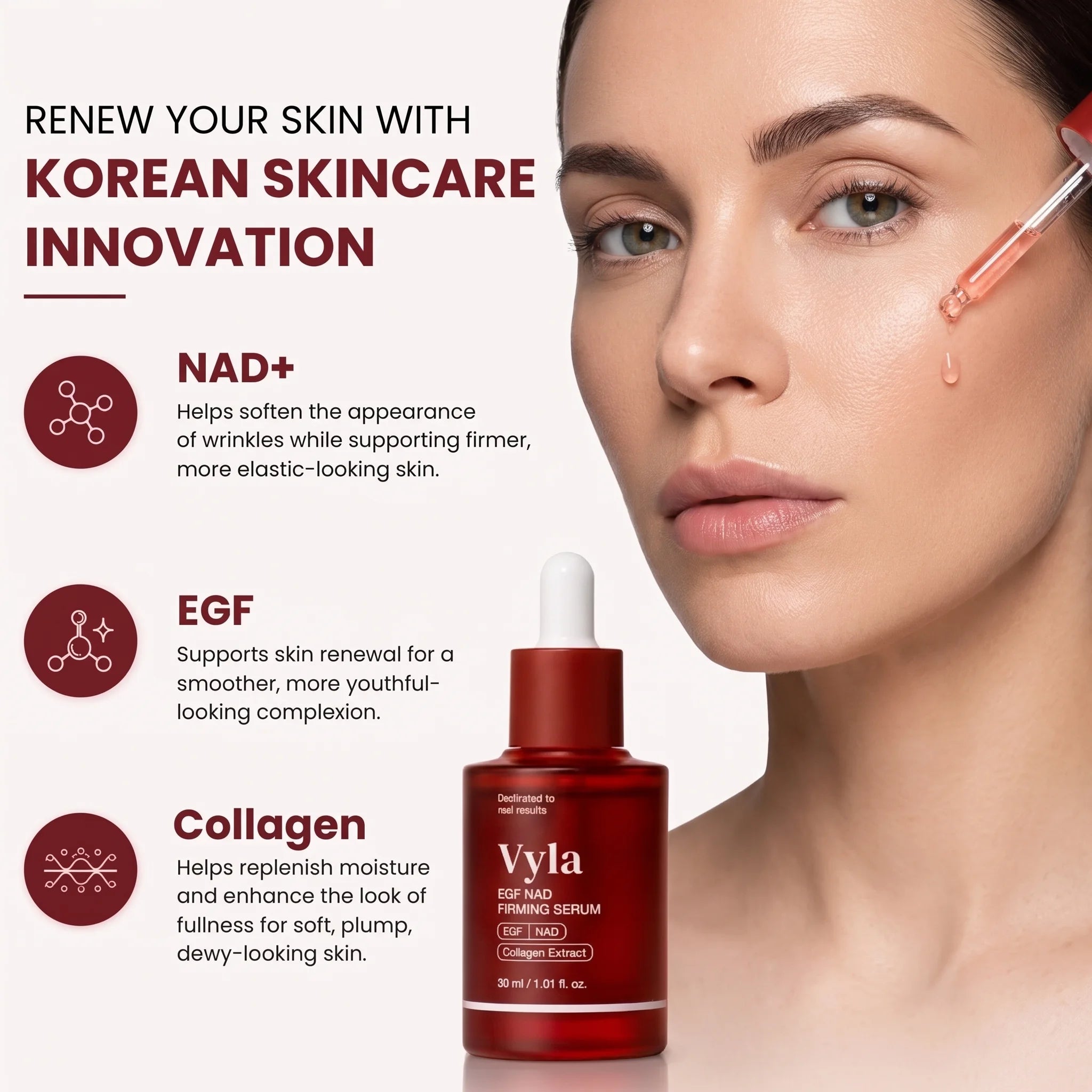 Vyla EGF NAD+ Firming Serum